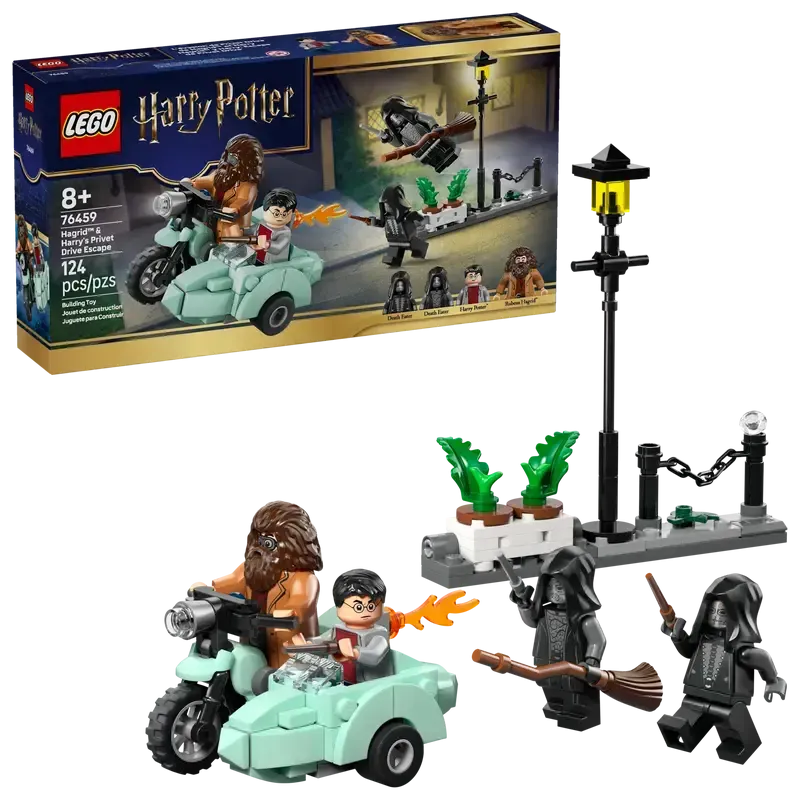 LEGO Harry Potter Hagrid™ & Harry's Privet Drive Escape 76459