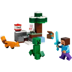 LEGO Minecraft Steve's Taiga Adventure 21583
