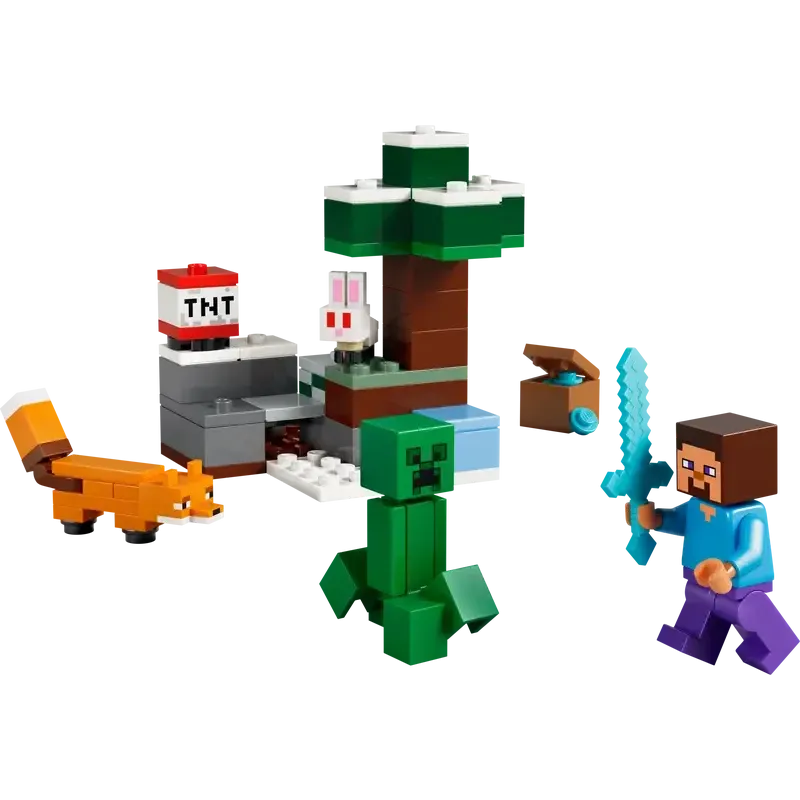LEGO Minecraft Steve's Taiga Adventure 21583