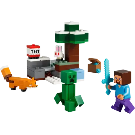 LEGO Minecraft Steve's Taiga Adventure 21583