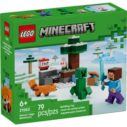LEGO Minecraft Steve's Taiga Adventure 21583