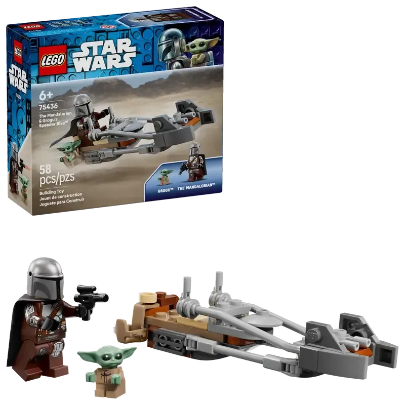 LEGO Star Wars The Mandalorian & Grogu's Speeder Bike™ 75436