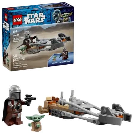 LEGO Star Wars The Mandalorian & Grogu's Speeder Bike™ 75436