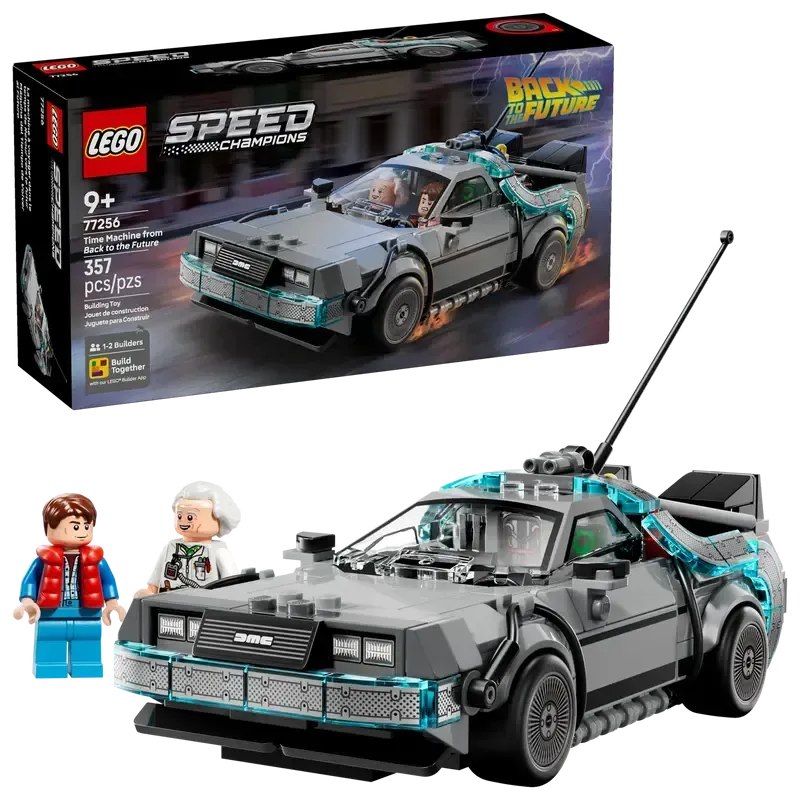 LEGO Speed Champions Time Machine from Back to the Future 77256