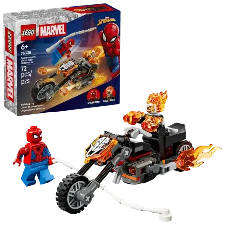 LEGO Marvel Spider-Man vs. Ghost Rider Motorcycle 76335