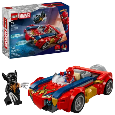 LEGO Marvel Spider-Man Car vs. Venomized Wolverine 76336