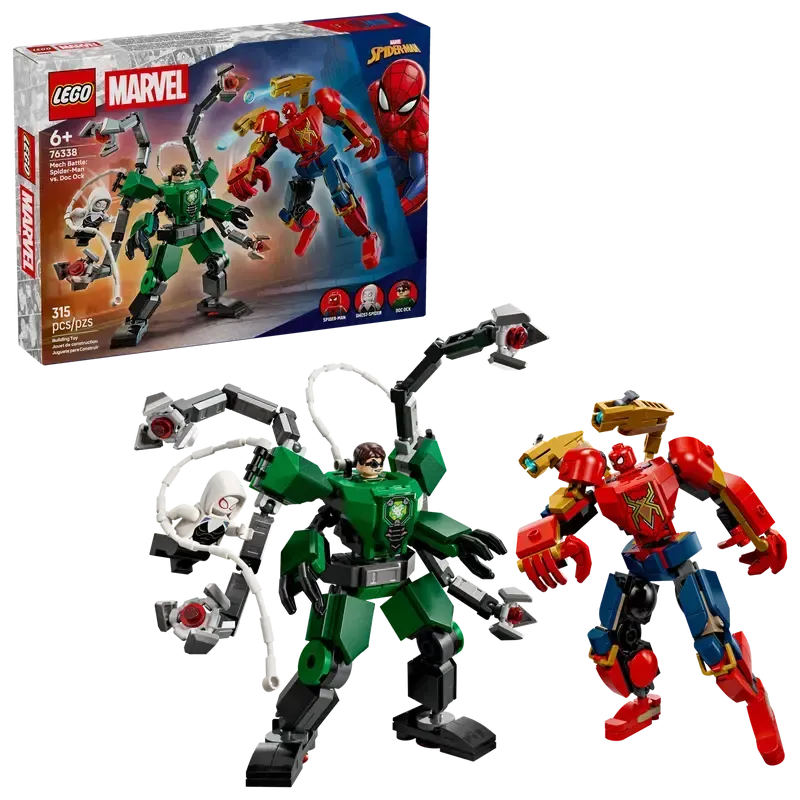 LEGO Marvel Mech Battle: Spider-Man vs. Doc Ock 76338