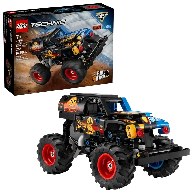 LEGO Technic Monster Jam Grave Digger Fire and Ice 42219