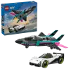 LEGO City Jet vs. Car 60489