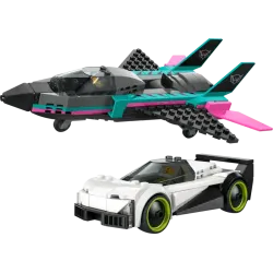 LEGO City Jet vs. Car 60489