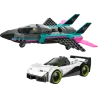 LEGO City Jet vs. Car 60489