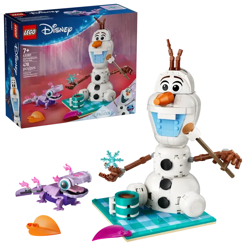 LEGO Disney Frozen Olaf and Bruni’s Picnic Fun 43287