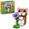 LEGO Creative 3 in 1 Cute Hamster with a Flower 31376