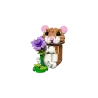 LEGO Creative 3 in 1 Cute Hamster with a Flower 31376