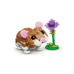 LEGO Creative 3 in 1 Cute Hamster with a Flower 31376