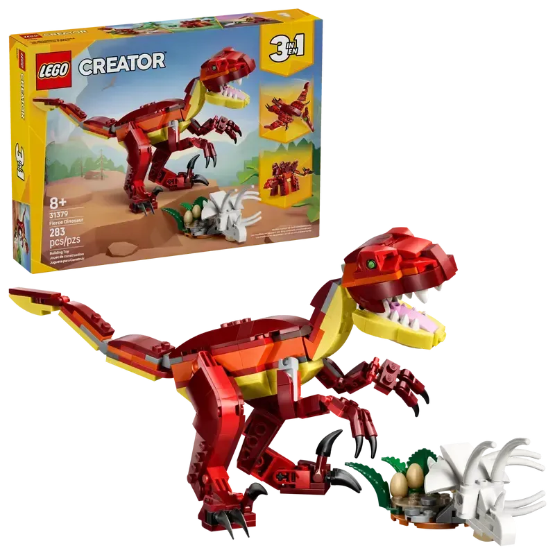 LEGO Creative 3 in 1 Fierce Dinosaur 31379