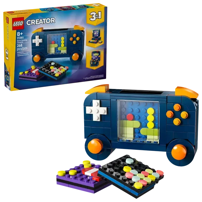 LEGO Creative 3 in 1 Retro Gaming Console 31380