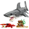 LEGO Creative 3 in 1 Fierce Shark with a Treasure Chest 31381