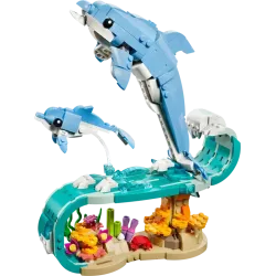LEGO Creative 3 in 1 Sea Animals: Beautiful Dolphins 31385