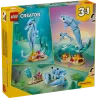 LEGO Creative 3 in 1 Sea Animals: Beautiful Dolphins 31385
