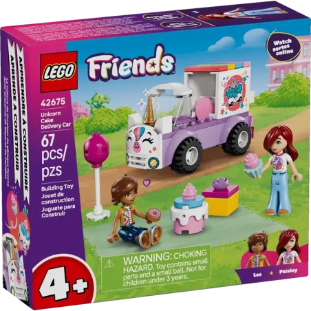 LEGO Friends Unicorn Cake Delivery Car 42675