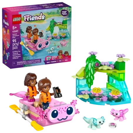 LEGO Friends Axolotl Adventure Boat 42681