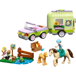 LEGO Friends Horse & Baby Foal Trailer 42695