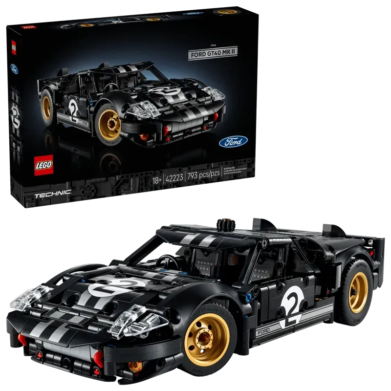 LEGO Technic 1966 Ford GT40 MKII Race Car 42223