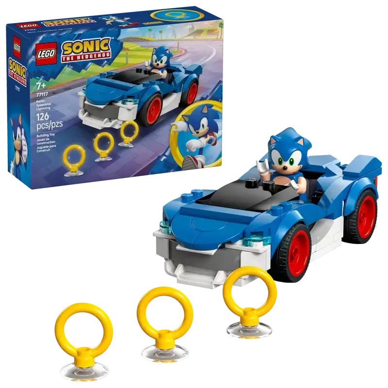 LEGO Sonic the Hedgehog Sonic: Speedster Lightning 77117