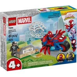 LEGO Marvel Spidey on his Motorcycle vs. Rhino 11206