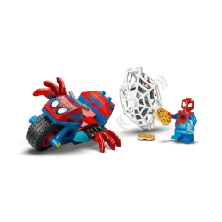 LEGO Marvel Spidey on his Motorcycle vs. Rhino 11206