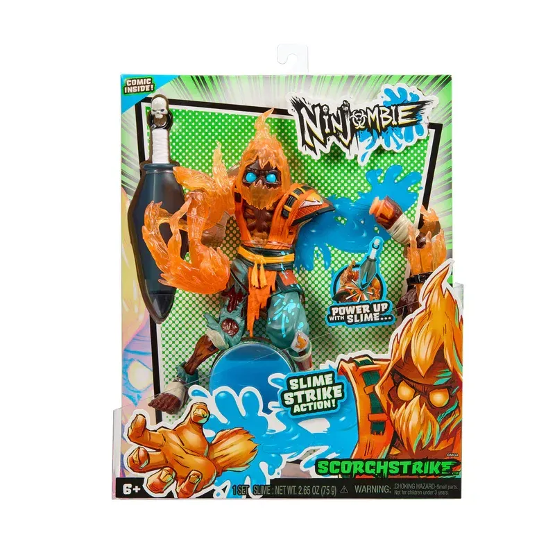 MGA's Ninjombie Action Figure - Scorchstrike