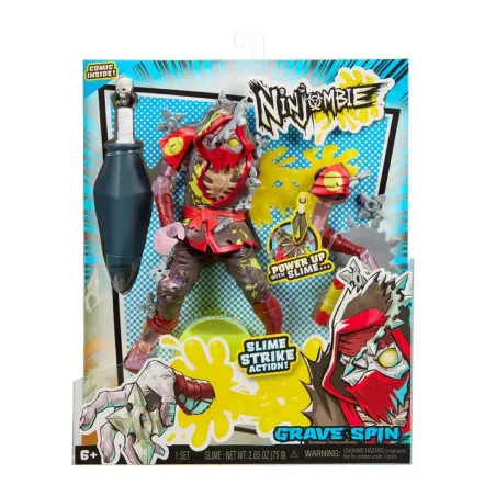 MGA's Ninjombie Action Figure - Grave Spin