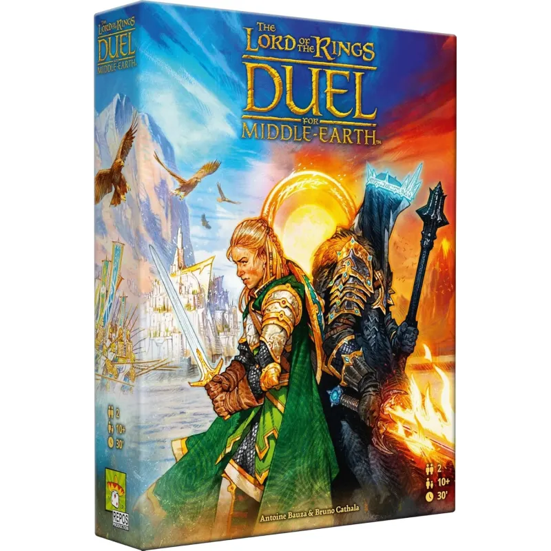 Lord of the Rings Duel for Middle-earth Strategic Board Game