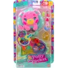 Polly Pocket Glitter Island Compact Playset & Mermaid Doll