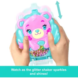 Polly Pocket Glitter Island Compact Playset & Mermaid Doll