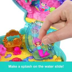 Polly Pocket Glitter Island Compact Playset & Mermaid Doll