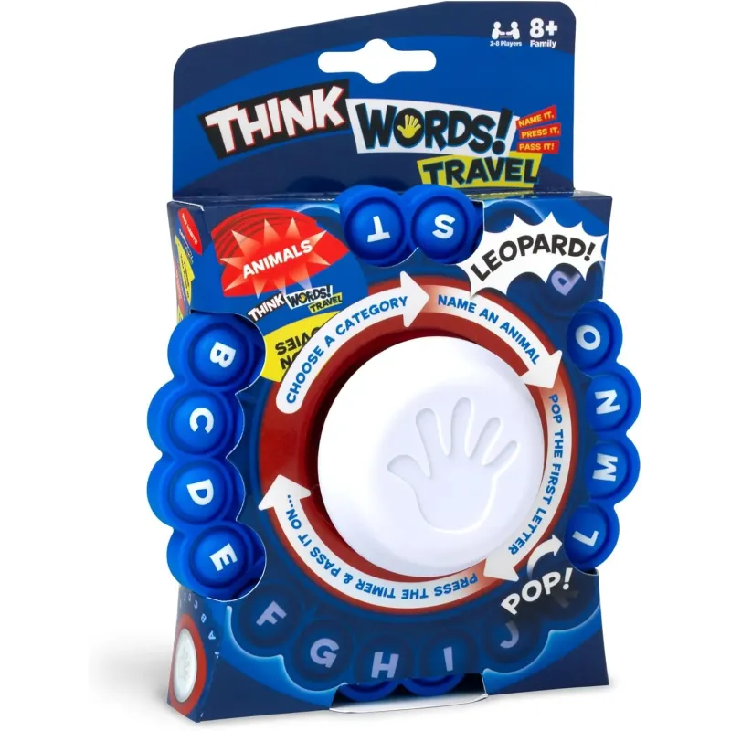 Think Words Travel Game- Family Games