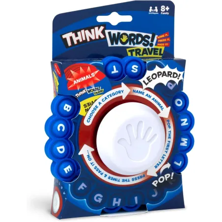 Think Words Travel Game- Family Games