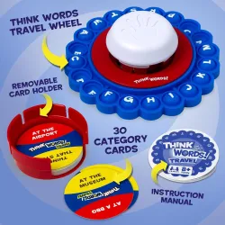Think Words Travel Game- Family Games