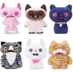 Fuggler Alley Cats ZURU Plush Soft Toy Wide Eyed Cat