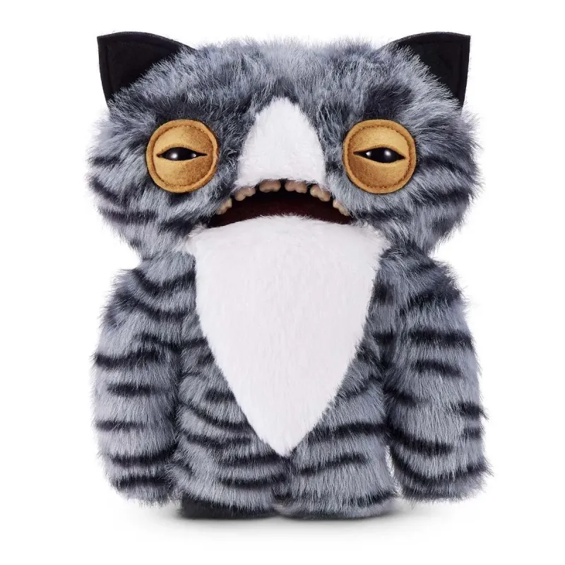 Fuggler Alley Cats ZURU Plush Soft Toy Wide Eyed Cat