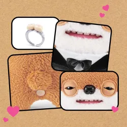 Fuggler Wedding Fuggs 9-Inch 2-Pack by ZURU Plush Soft Toy