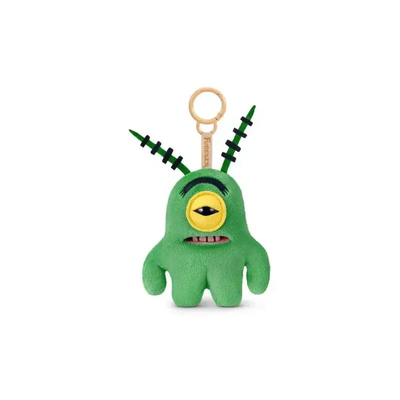 Fuggler SpongeBob 5-inch Keyring ZURU Soft Plush Toy- Plankton