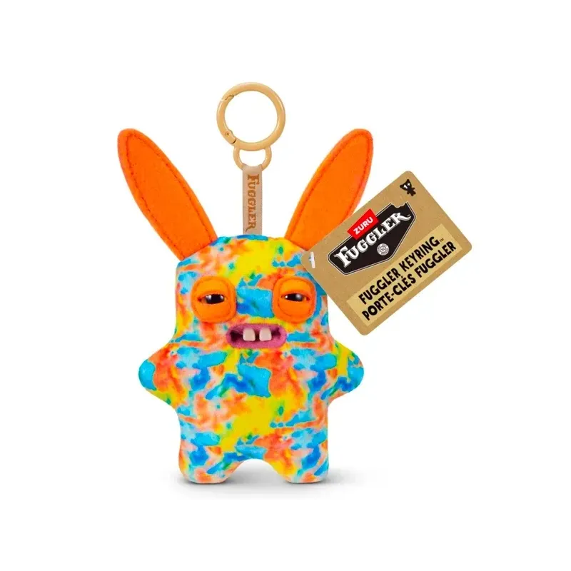 Fuggler 5-inch Keyring ZURU Soft Plush Toy- Rabid Rabbit