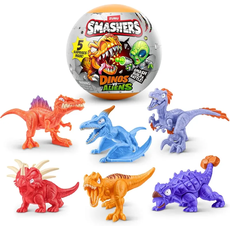 Smashers Dinos vs Aliens Capsule by ZURU Assortment