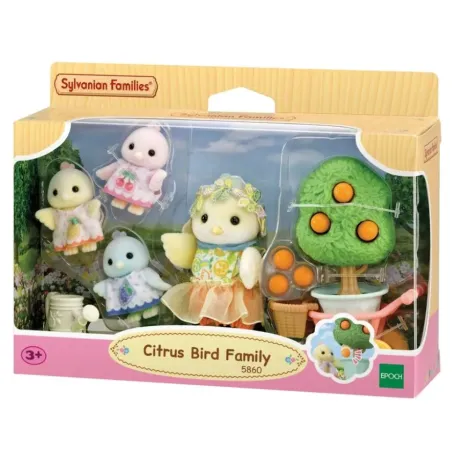 Sylvanian Families Citrus Bird Family Playset 5860