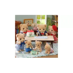 Sylvanian Families Biscuit Bear Family Playset 5851