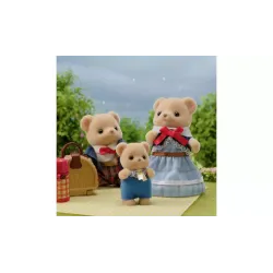 Sylvanian Families Biscuit Bear Family Playset 5851