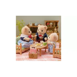 Sylvanian Families Biscuit Bear Family Playset 5851